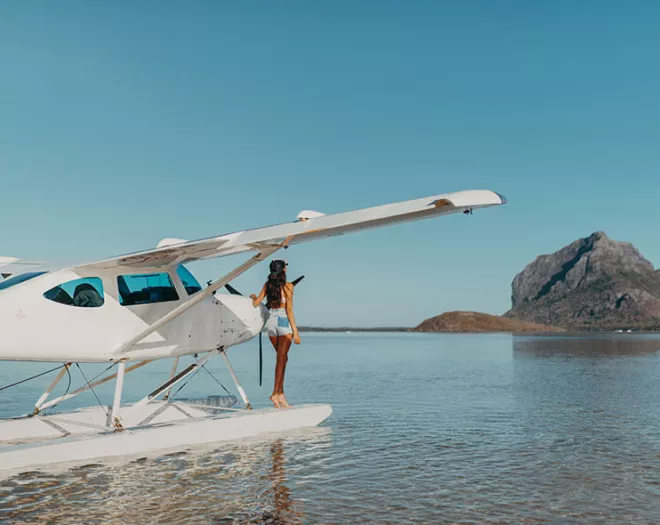 Best Adventures in Mauritius to do - Seaplane experience