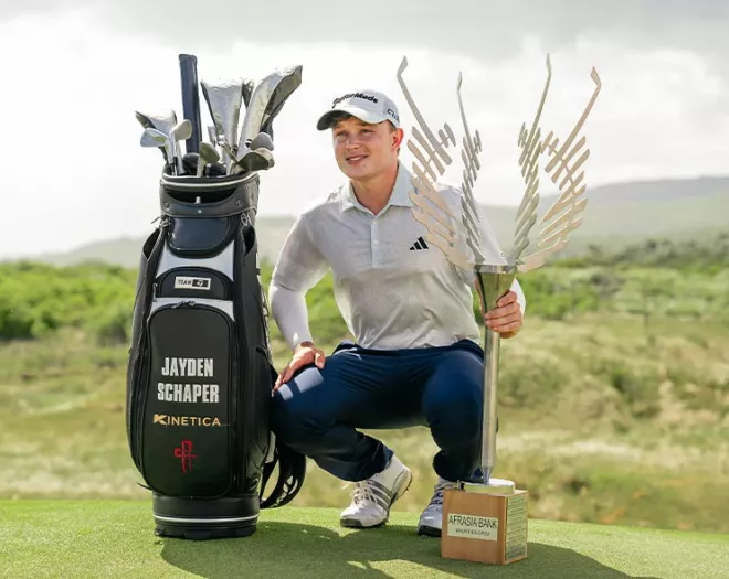 Jayden Schaper Winner AfrAsia Bank Mauritius Open 2025