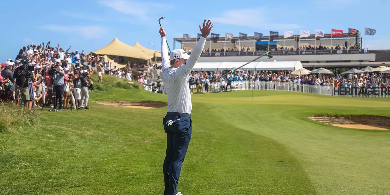 AfrAsia Bank Mauritius Open DP World Tour Winner Jayden Schaper