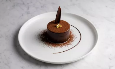 chocolate gastronomic plating for chocolate week heritage le telfair