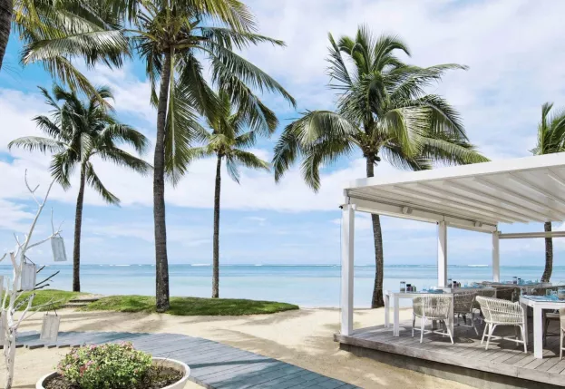 Le Palmier Beach Restaurant Heritage Le Telfair