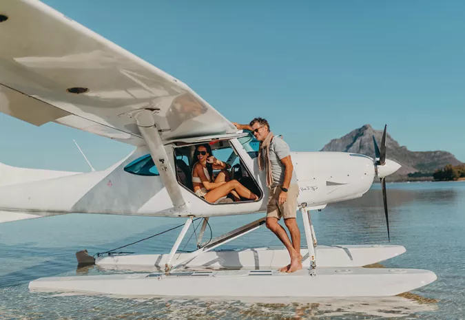 Lagoon Flight Sky High Wonders of Mauritius