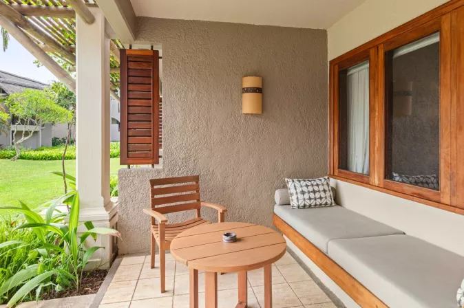 Deluxe vue sur le jardin